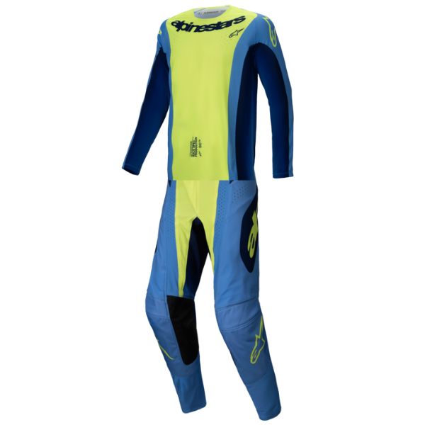 Alpinestars Techstar Melt Yellow Fluo/Blue