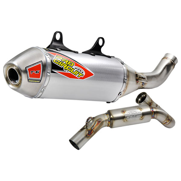 Pro Circuit T-6 Inox – Sistema de escape completo KTM 450 SX-F 2023–2025, imagen 3 de 3