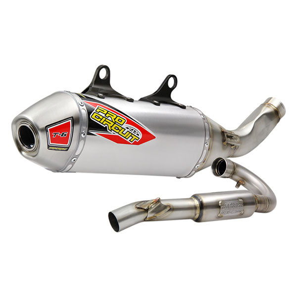 Pro Circuit T-6 Inox – Sistema de escape completo Husqvarna FC 450 2023–2025, imagen 2 de 3