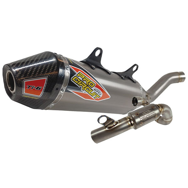 Pro Circuit Ti-6 Titanio – Sistema de escape completo KTM 250 SX-F 2023–2026, imagen 1 de 3