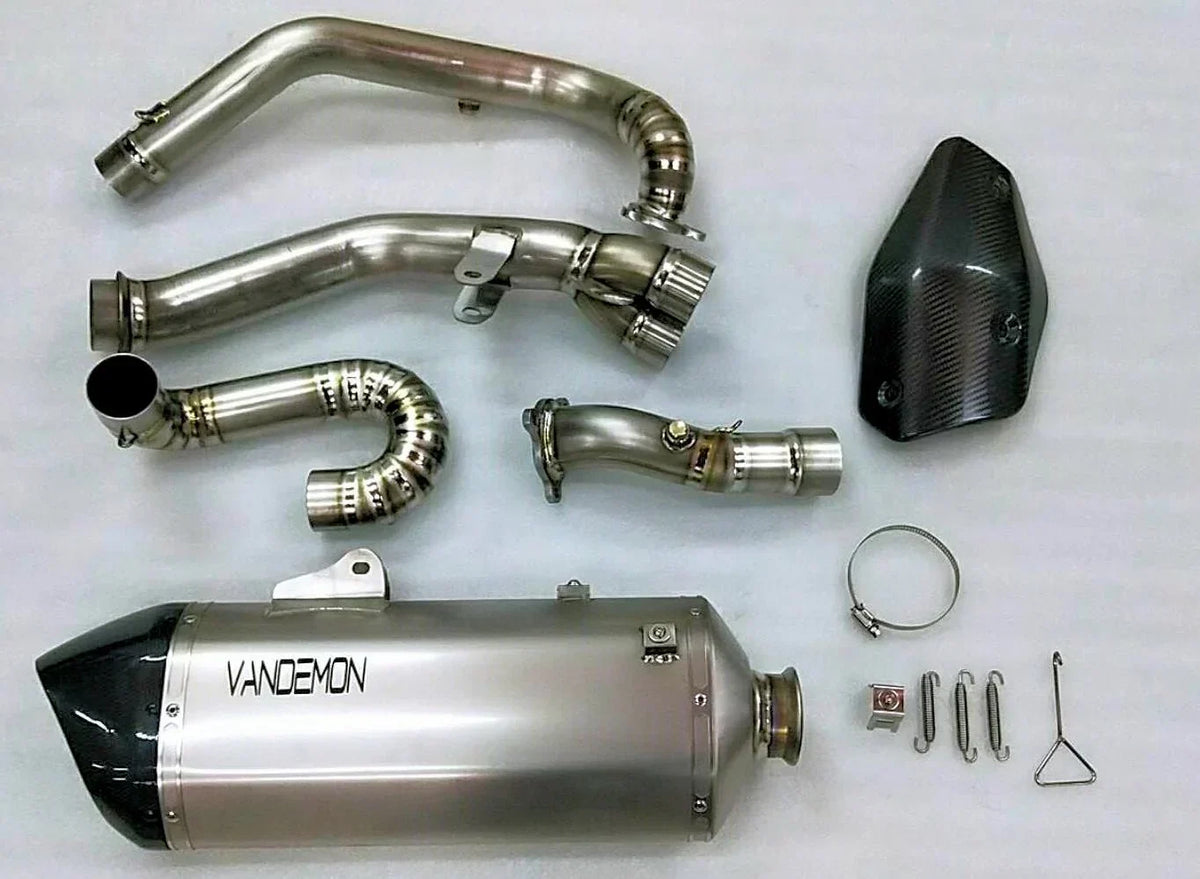 Vandemon Titanio – Sistema de escape completo KTM 1090 / 1190 / 1290 Adventure 2014–2019, imagen 3 de 4