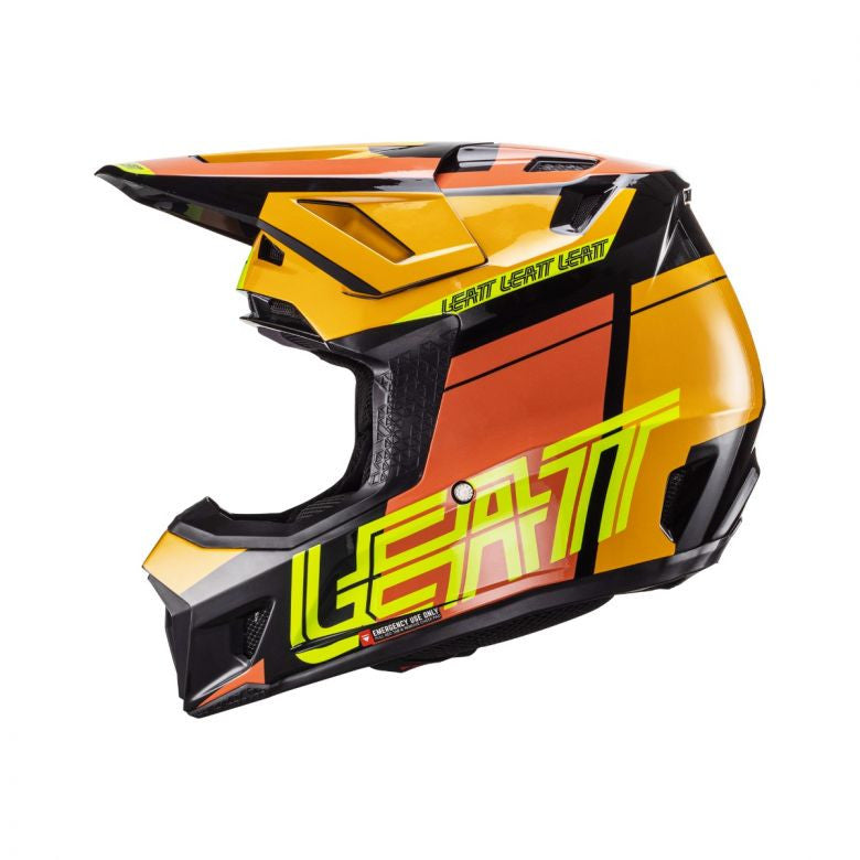 Leatt Moto 7.5 Black/Citrus