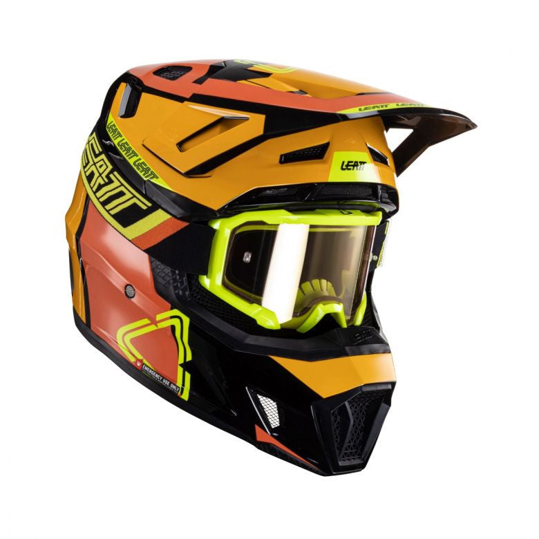 Leatt Moto 7.5 Black/Citrus