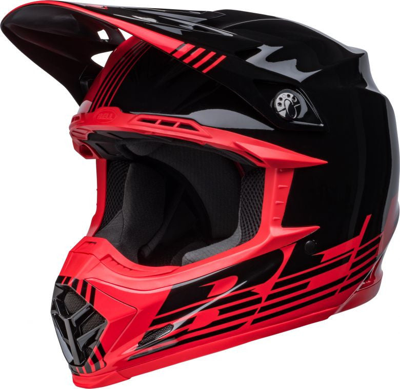 Bell Moto-9 MIPS Louver Black/Red