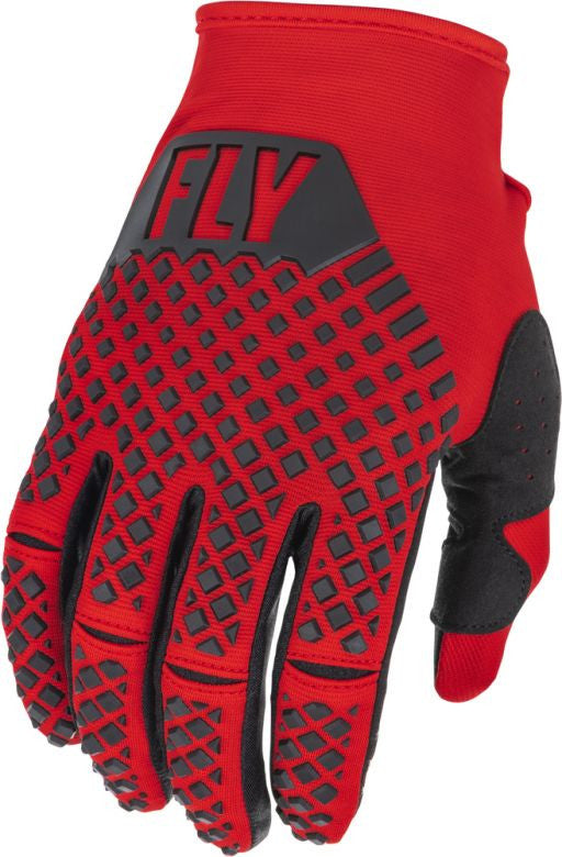 Fly Racing Kinetic Diamond Plate Red/Black