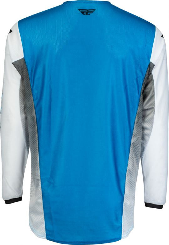 Fly Racing Kinetic Mesh Kore Blue White Hi-Viz