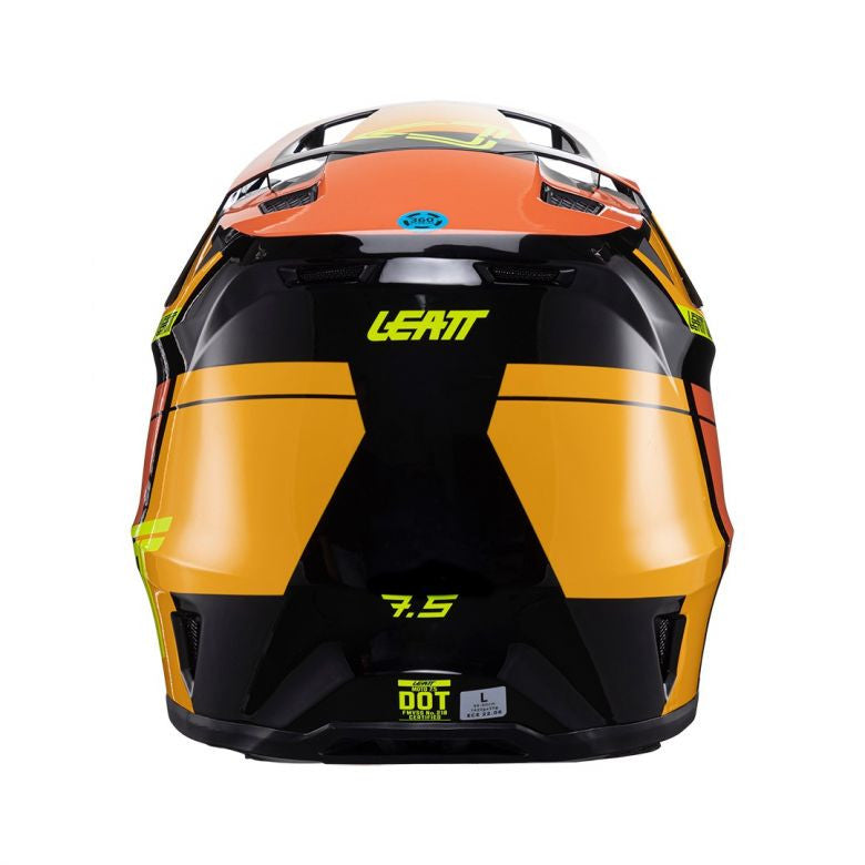 Leatt Moto 7.5 Black/Citrus