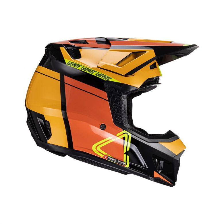 Leatt Moto 7.5 Black/Citrus