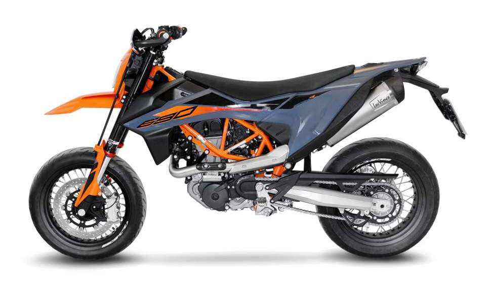 LeoVince LV One EVO – Sistema de escape completo KTM 690 Enduro R / SMC R / GasGas 700 2019–2024, imagen 2 de 2