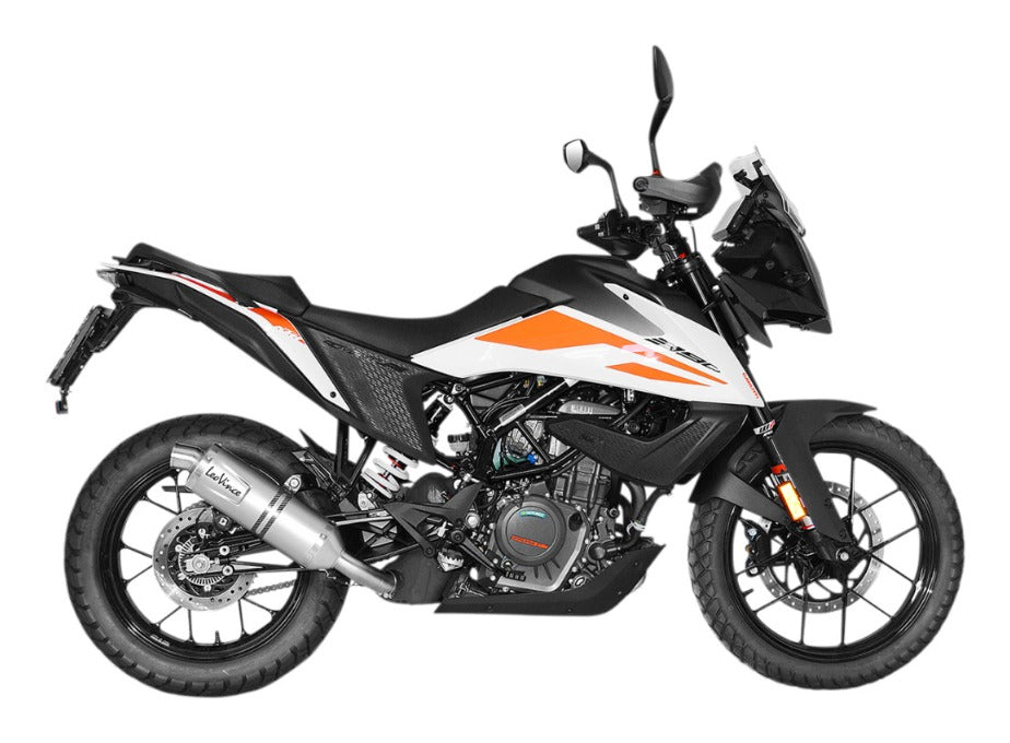 LeoVince LV One EVO – Silenciador slip-on KTM 390 Adventure 2020–2024, imagen 2 de 2