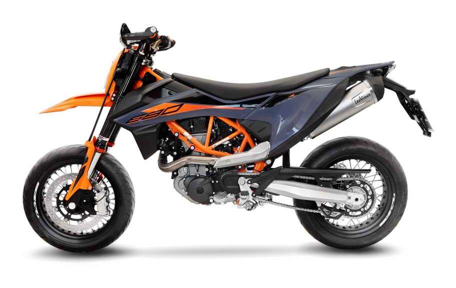 LeoVince LV One EVO – Silenciador slip-on KTM 690 Enduro R / SMC R 2019–2024, imagen 2 de 2