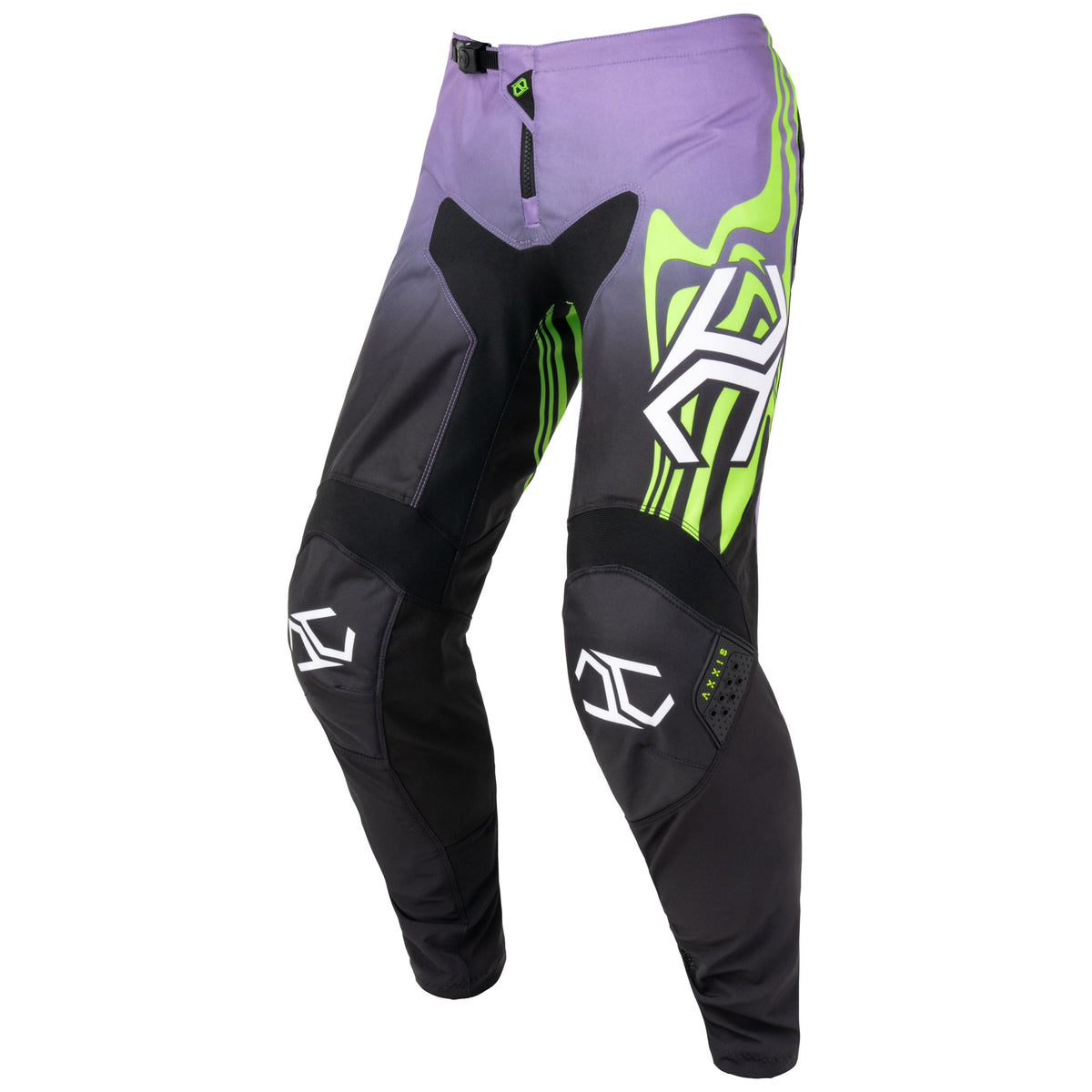 MSR Axxis Range — Violeta/Verde neón (pantalón)