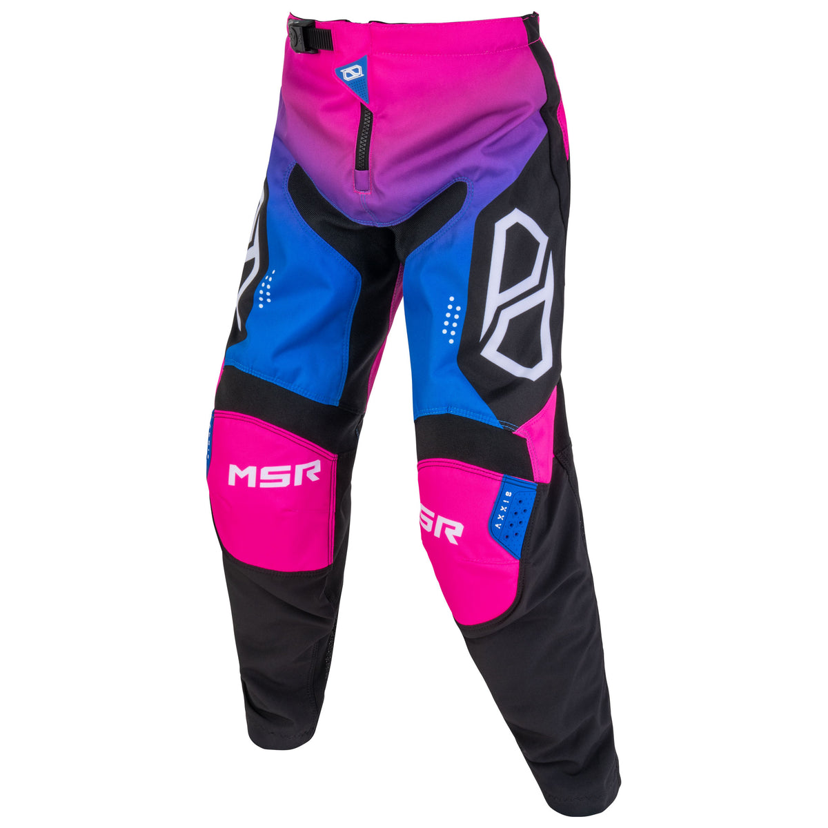 MSR Youth Axxis Proto — Rosa/Azul (pantalón)