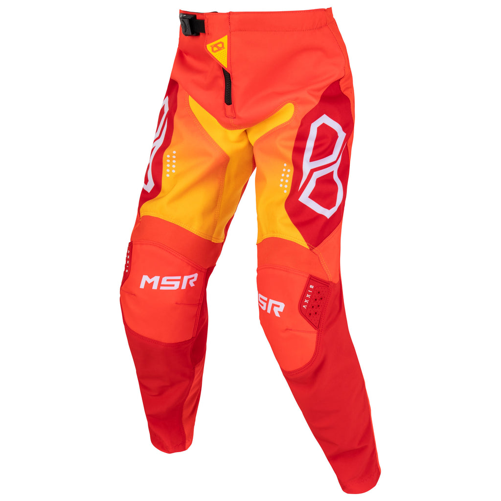 MSR Youth Axxis Proto — Rojo/Amarillo (pantalón)